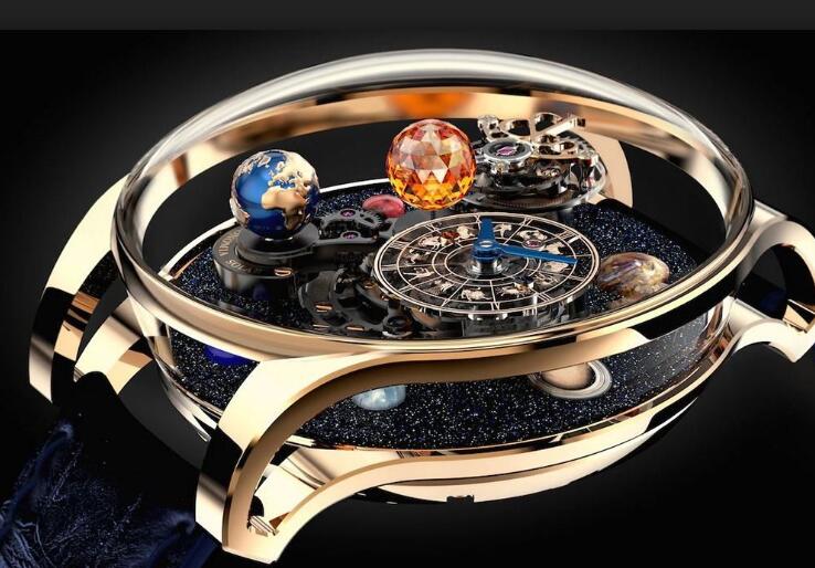 Jacob & Co Replica watch Astronomia Solar Jewellery Planets Zodiac AS310.40.SP.ZK.A